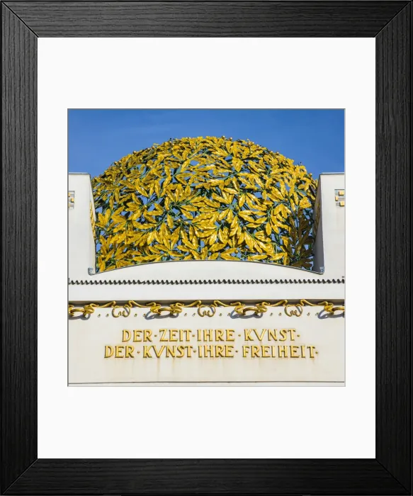 Framed Print : Secession Pavilion, Vienna, Austria Framed Print : Secession Pavilion, Vienna, Austria