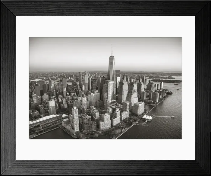 Framed Print : One World Trade Center & Lower Manhattan, New York City, New York, USA Framed Print : One World Trade Center & Lower Manhattan, New York City, New York, USA