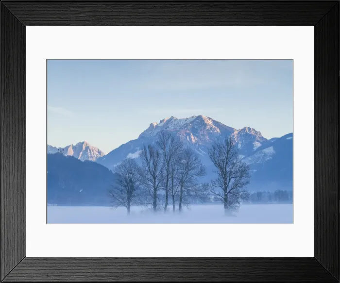 Framed Print : Austria, Styria, Reithtal, winter landscape Framed Print : Austria, Styria, Reithtal, winter landscape