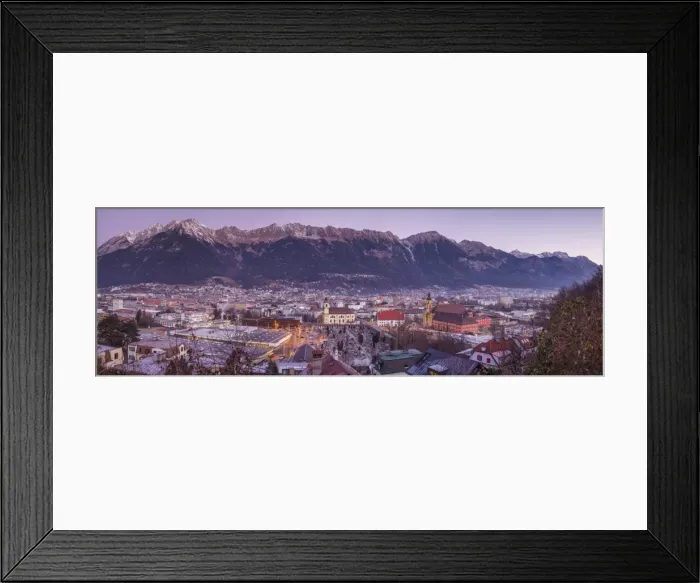 Framed Print : Austria, Tyrol, Innsbruck, elevated city view with the Wilten Basilica and Wilten Abbey Church Framed Print : Austria, Tyrol, Innsbruck, elevated city view with the Wilten Basilica and Wilten Abbey Church