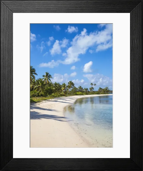 Framed Print : Bahamas, Abaco Islands, Elbow Cay, Tihiti beach
