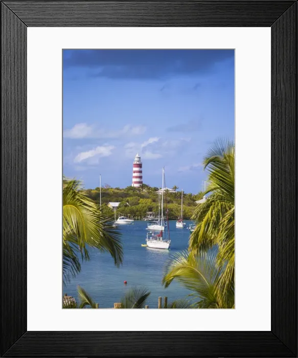 Framed Print : Bahamas, Abaco Islands, Elbow Cay, Hope Town, Elbow Reef Lighthouse - The last kerosene Framed Print : Bahamas, Abaco Islands, Elbow Cay, Hope Town, Elbow Reef Lighthouse - The last kerosene
