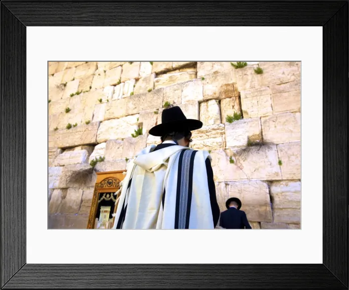 Framed Print : Worshippers At The Western Wall, Jerusalem, Israel, Middle East Framed Print : Worshippers At The Western Wall, Jerusalem, Israel, Middle East