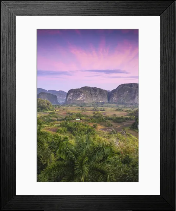 Framed Print : Cuba, Pinar del Rio Province, Vinales, View of Vinales valley Framed Print : Cuba, Pinar del Rio Province, Vinales, View of Vinales valley