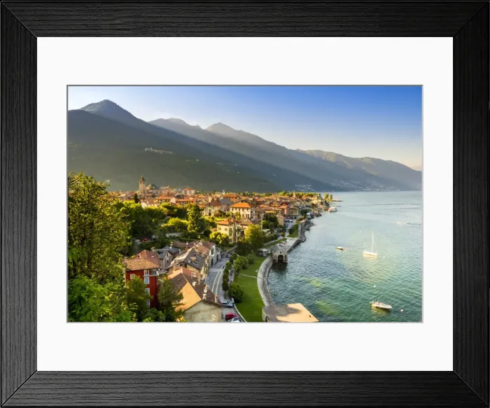 Framed Print : Cannobio, Verbano-Cusio-Ossola, Lake Maggiore, Piedmont, Italy Framed Print : Cannobio, Verbano-Cusio-Ossola, Lake Maggiore, Piedmont, Italy