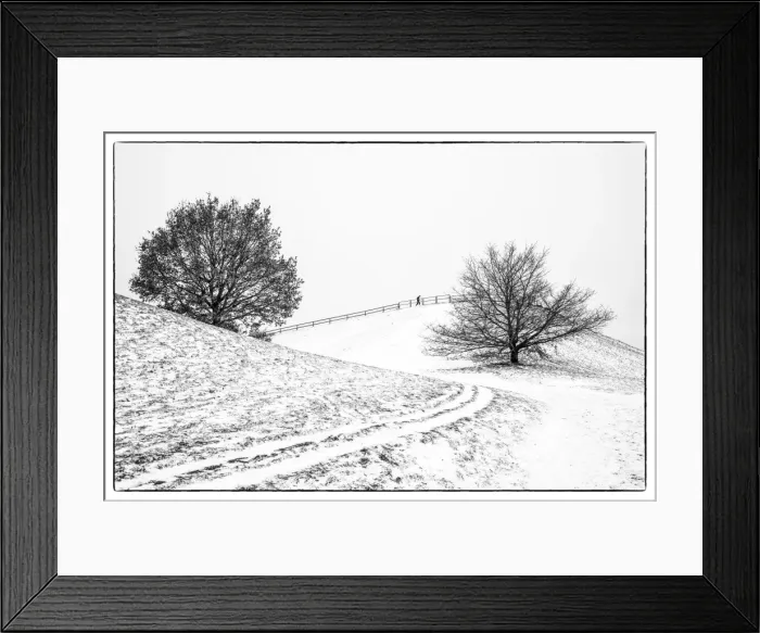 Framed Print : Germany, Bavaria, Munich, Olympiapark in winter Framed Print : Germany, Bavaria, Munich, Olympiapark in winter