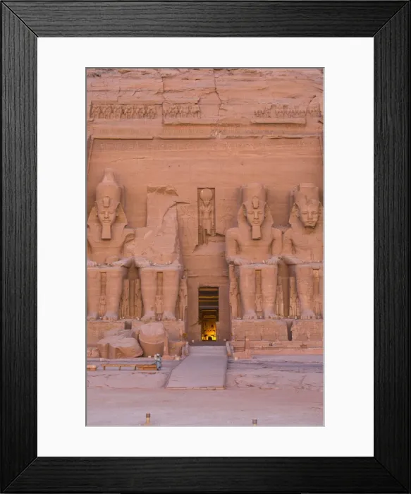 Framed Print : Egypt, Abu Simbel, The Great Temple, known as Temple of Ramses II Framed Print : Egypt, Abu Simbel, The Great Temple, known as Temple of Ramses II