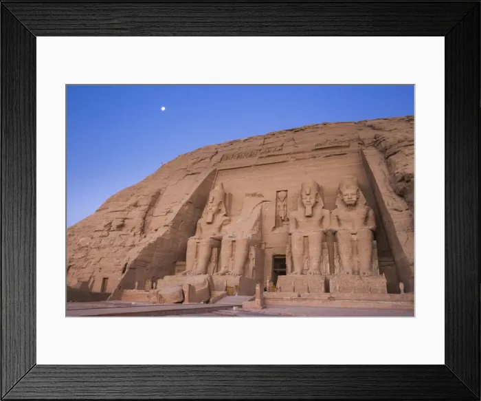 Framed Print : Egypt, Abu Simbel, The Great Temple, known as Temple of Ramses II Framed Print : Egypt, Abu Simbel, The Great Temple, known as Temple of Ramses II