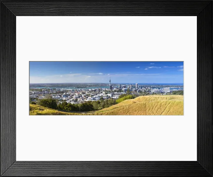 Framed Print : View of Auckland from Mount Eden, Auckland, North Island, New Zealand Framed Print : View of Auckland from Mount Eden, Auckland, North Island, New Zealand