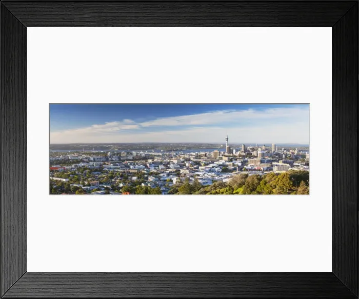 Framed Print : View of Auckland from Mount Eden, Auckland, North Island, New Zealand Framed Print : View of Auckland from Mount Eden, Auckland, North Island, New Zealand