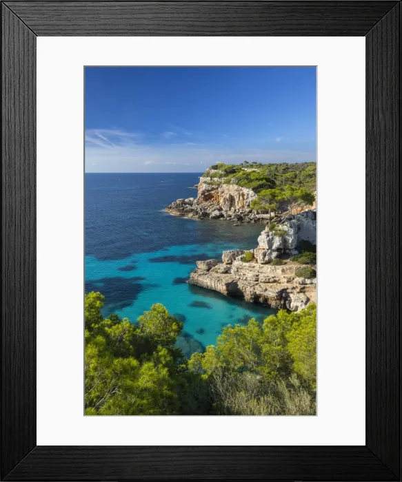 Framed Print : Calas Almunia, Mallorca (Majorca), Balearic Islands, Spain Framed Print : Calas Almunia, Mallorca (Majorca), Balearic Islands, Spain