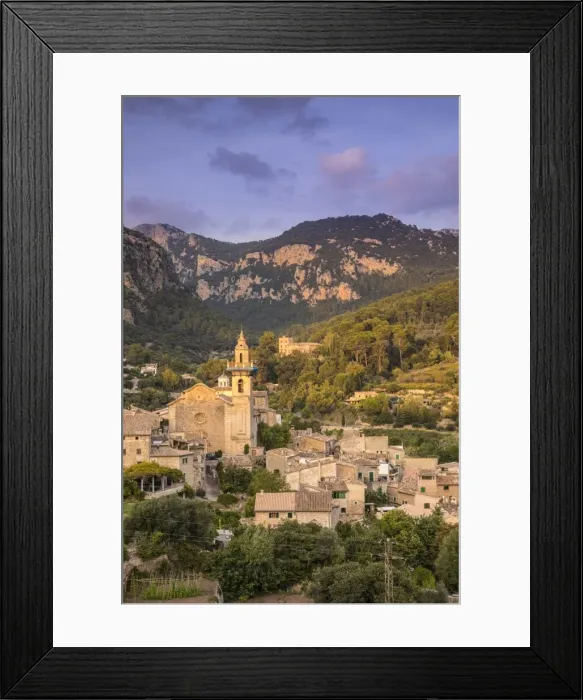 Framed Print : Valldemossa, Serra de Tramuntana, Mallorca (Majorca), Balearic Islands, Spain Framed Print : Valldemossa, Serra de Tramuntana, Mallorca (Majorca), Balearic Islands, Spain