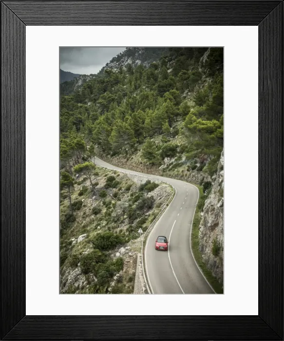 Framed Print : Coastal road, Serra de Tramuntana, Mallorca (Majorca), Balearic Islands, Spain Framed Print : Coastal road, Serra de Tramuntana, Mallorca (Majorca), Balearic Islands, Spain