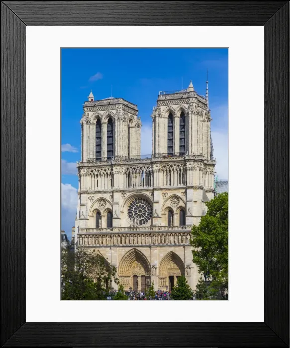 Framed Print : Notre Dame Cathedral, Paris, France Framed Print : Notre Dame Cathedral, Paris, France