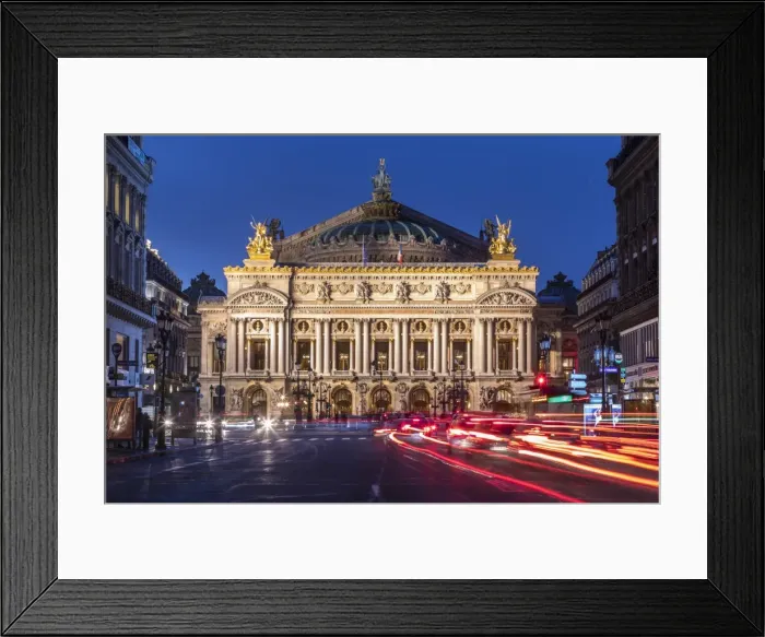 Framed Print : Palais Garner / Opera Garnier, Paris, France Framed Print : Palais Garner / Opera Garnier, Paris, France