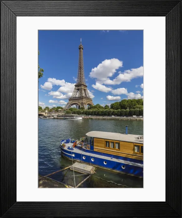 Framed Print : Eiffel Tower, Paris, France Framed Print : Eiffel Tower, Paris, France