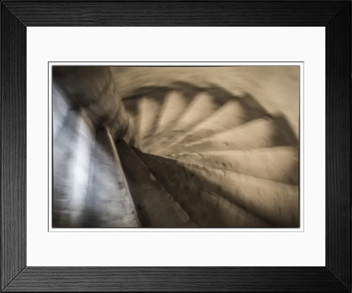 Framed Print : Spiral staircase, Notre Dame Cathedral, Paris, France Framed Print : Spiral staircase, Notre Dame Cathedral, Paris, France