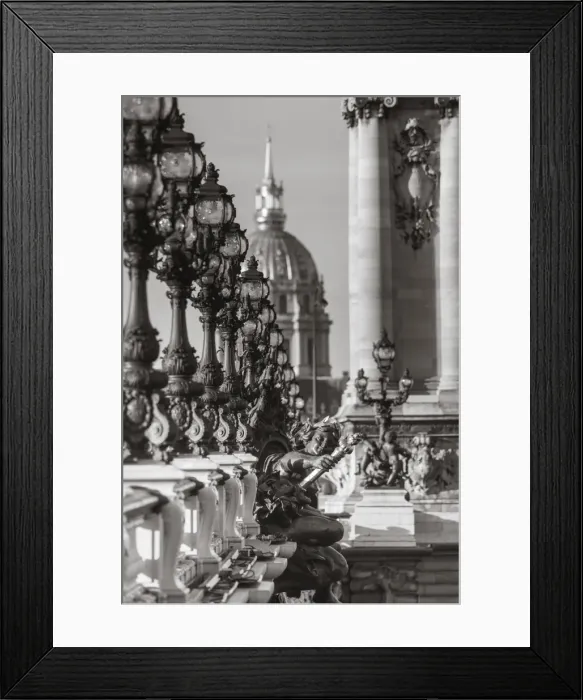 Framed Print : Pont Alexandre III & Les Invalides, Paris, France Framed Print : Pont Alexandre III & Les Invalides, Paris, France