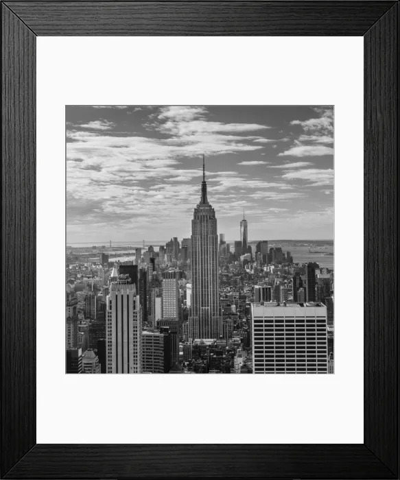 Framed Print : USA, New York, New York City, elevated view of midtown Manhattan from the 30 Rock Framed Print : USA, New York, New York City, elevated view of midtown Manhattan from the 30 Rock