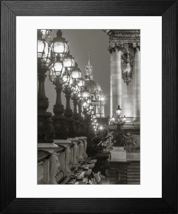 Framed Print : Pont Alexandre III, Paris, France Framed Print : Pont Alexandre III, Paris, France