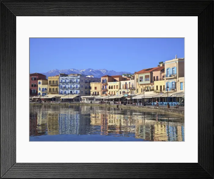 Framed Print : The Venetian Harbour, Chania, Crete, Greek Islands, Greece, Europe Framed Print : The Venetian Harbour, Chania, Crete, Greek Islands, Greece, Europe