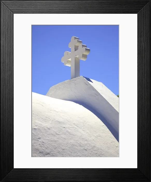 Framed Print : Church of St. Pelagia, Gournia, Crete, Greek Islands, Greece, Europe