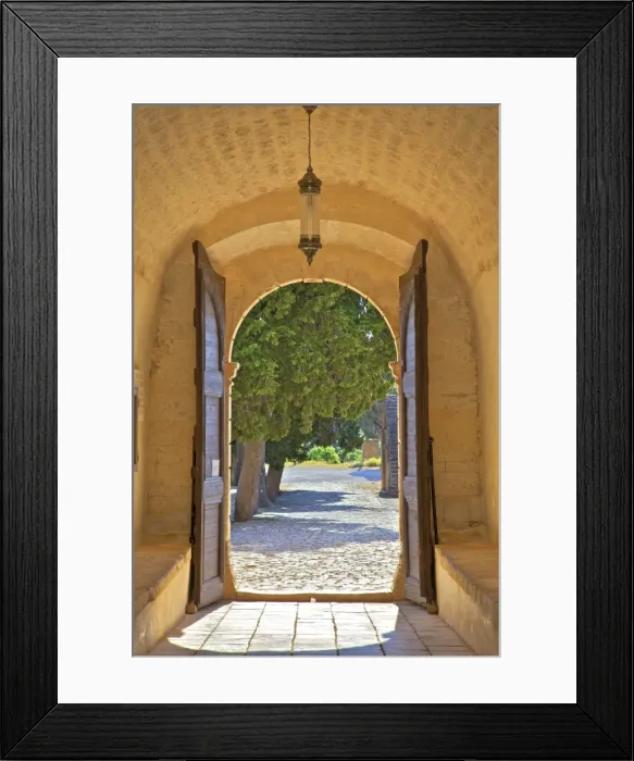 Framed Print : Main Entrance To The Arkadi Monastery, Crete, Rethymno, Greek Islands, Greece, Europe Framed Print : Main Entrance To The Arkadi Monastery, Crete, Rethymno, Greek Islands, Greece, Europe
