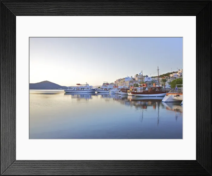 Framed Print : Elounda Harbour, Elounda, Crete, Greek Islands, Greece, Europe Framed Print : Elounda Harbour, Elounda, Crete, Greek Islands, Greece, Europe