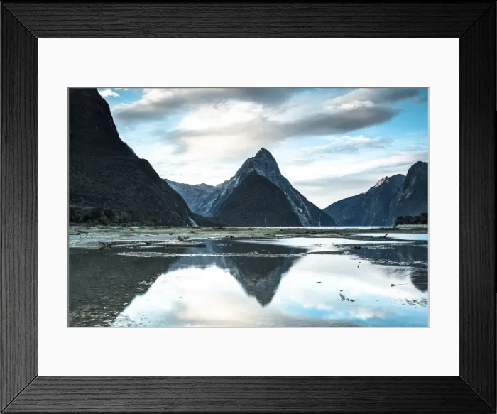 Framed Print : Mitre Peak, Milford Sound, Fiordland National Park, South Island, New Zealand Framed Print : Mitre Peak, Milford Sound, Fiordland National Park, South Island, New Zealand