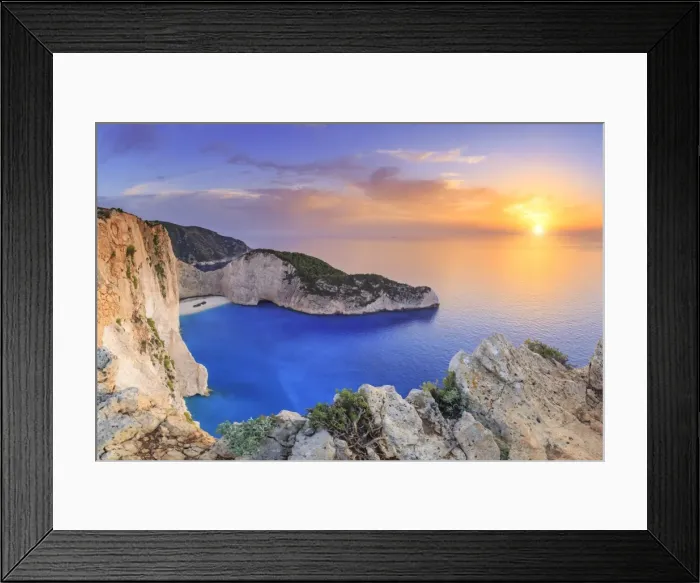 Framed Print : Greece, Ionian Islands, Zakynthos, Navagio (shipwreck) beach Framed Print : Greece, Ionian Islands, Zakynthos, Navagio (shipwreck) beach