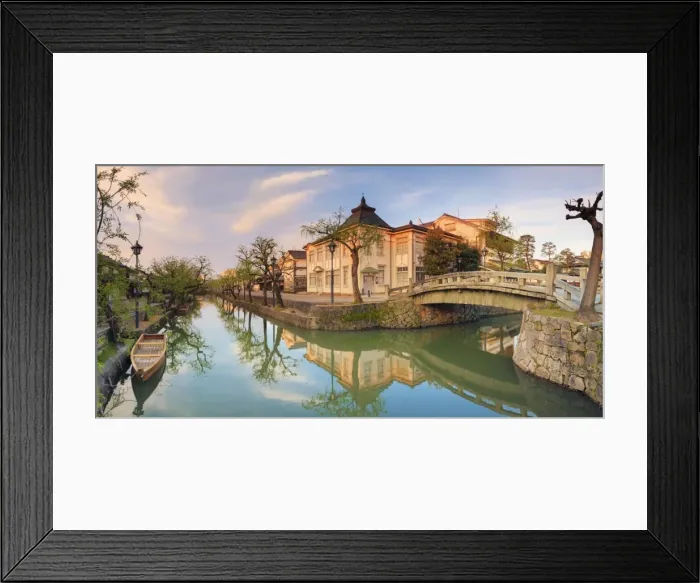 Framed Print : Japan, Okayama Prefecture, Kurashiki, traditional buildings in the Historic Bikan Quarter Framed Print : Japan, Okayama Prefecture, Kurashiki, traditional buildings in the Historic Bikan Quarter