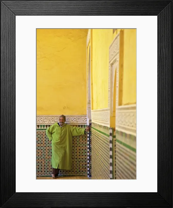 Framed Print : Interior Of Mausoleum of Moulay Ismail, Meknes, Morocco, North Africa Framed Print : Interior Of Mausoleum of Moulay Ismail, Meknes, Morocco, North Africa