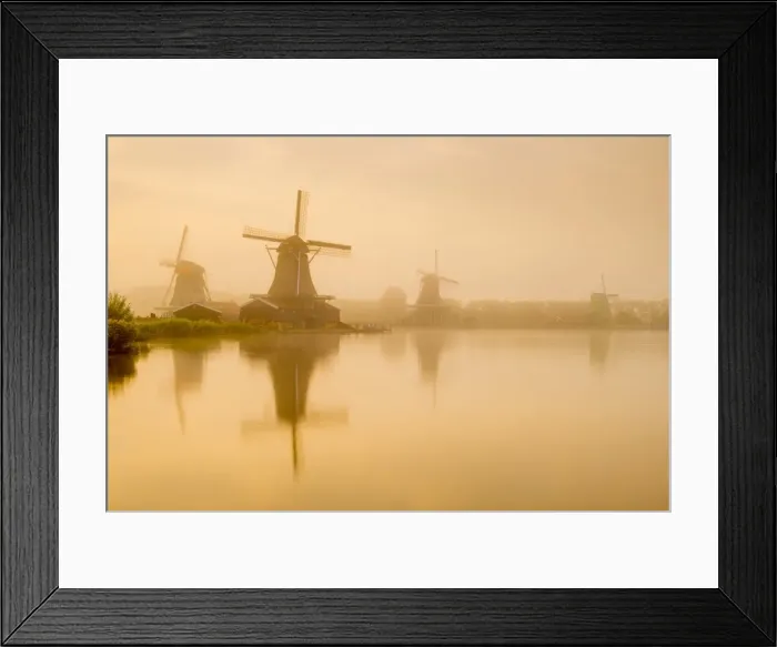 Framed Print : Netherlands, North Holland, Zaandam, Zaanse Schans, left to right The Seeker (De Zoeker) Oilmill Framed Print : Netherlands, North Holland, Zaandam, Zaanse Schans, left to right The Seeker (De Zoeker) Oilmill