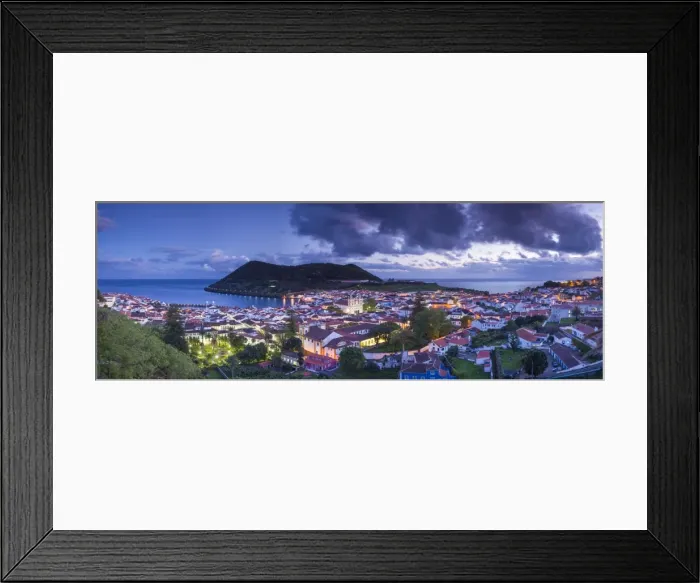 Framed Print : Portugal, Azores, Terceira Island, Angra do Heroismo from Alto da Memoria park Framed Print : Portugal, Azores, Terceira Island, Angra do Heroismo from Alto da Memoria park