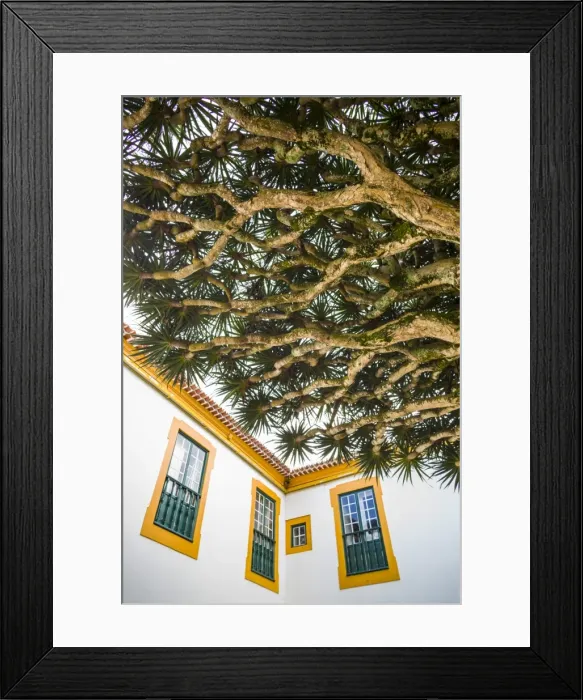 Framed Print : Portugal, Azores, Terceira Island, Angra do Heroismo, Palacio Capitaes Generais palace