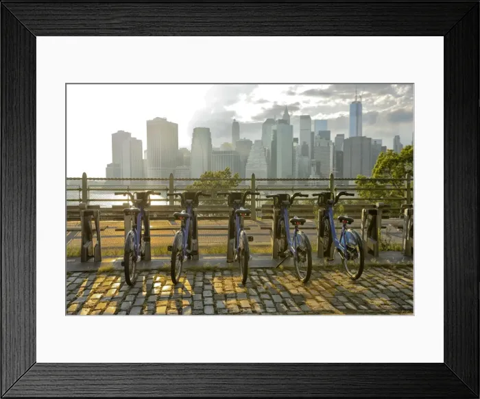 Framed Print : Brooklyn Promenade, Brooklyn, New York, USA Framed Print : Brooklyn Promenade, Brooklyn, New York, USA