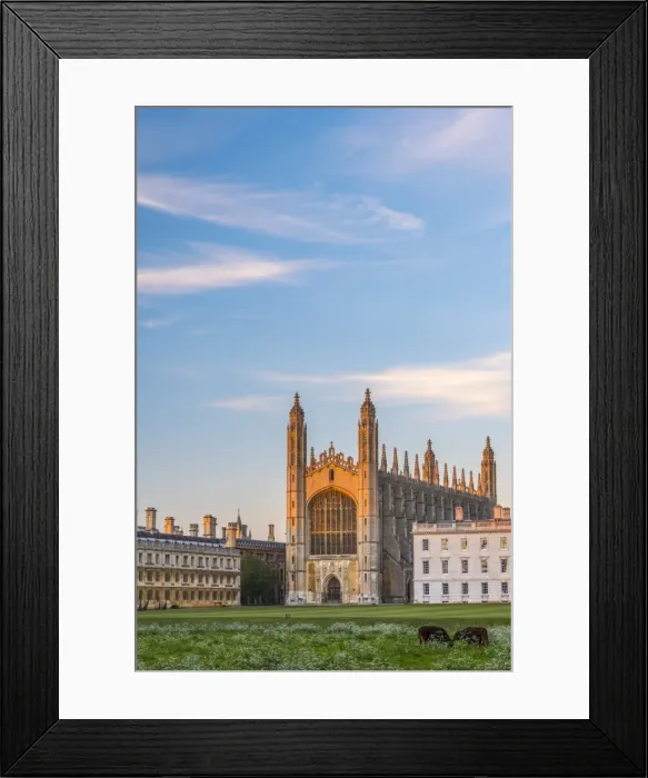 Framed Print : UK, England, Cambridgeshire, Cambridge, The Backs, Kings College, Kings College Chapel Framed Print : UK, England, Cambridgeshire, Cambridge, The Backs, Kings College, Kings College Chapel