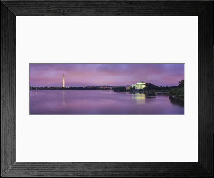 Framed Print : USA, District of Columbia, Washington, Tidal Basin with Washington Monument and Jefferson Framed Print : USA, District of Columbia, Washington, Tidal Basin with Washington Monument and Jefferson