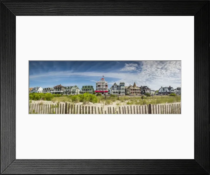 Framed Print : USA, New Jersey, Cape May, Victorian houses along Beach Avenue Framed Print : USA, New Jersey, Cape May, Victorian houses along Beach Avenue