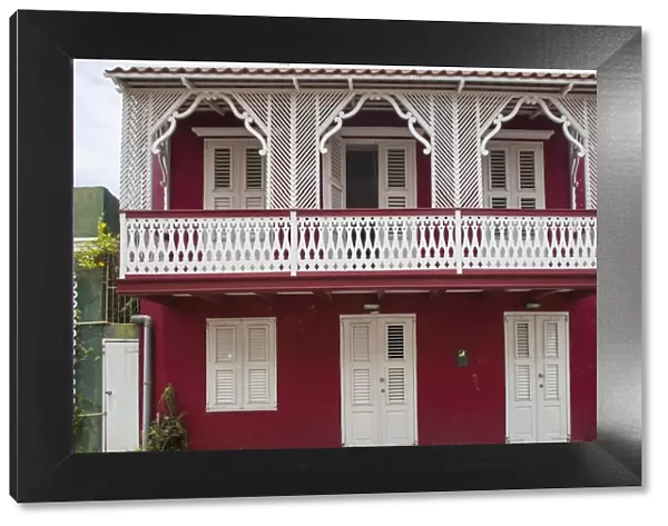 Curacao, Willemstad, Historical district of Otrobanda, Colourful houses