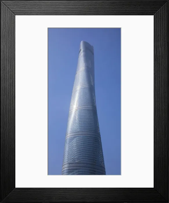 Framed Print : Shanghai Tower, Lujiazui financial district, Pudong, China Framed Print : Shanghai Tower, Lujiazui financial district, Pudong, China