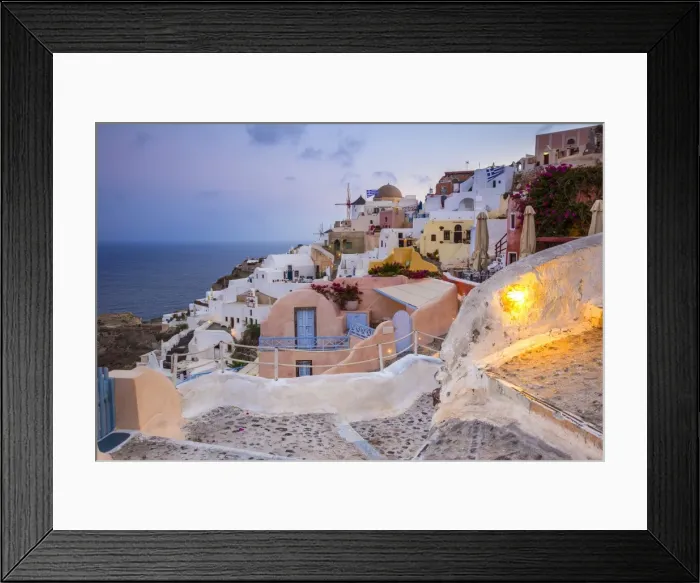 Framed Print : Oia, Santorini (Thira), Cyclades Islands, Greece Framed Print : Oia, Santorini (Thira), Cyclades Islands, Greece