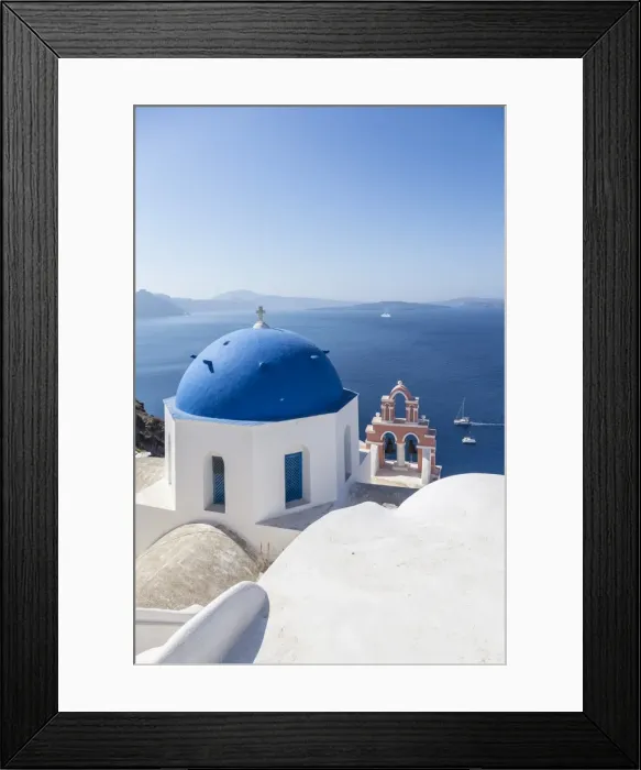 Framed Print : Santorini (Thira), Cyclades Islands, Greece Framed Print : Santorini (Thira), Cyclades Islands, Greece