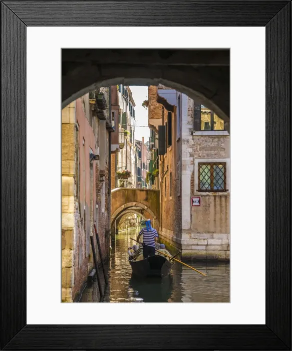 Framed Print : San Polo district, Venice, Veneto, Italy