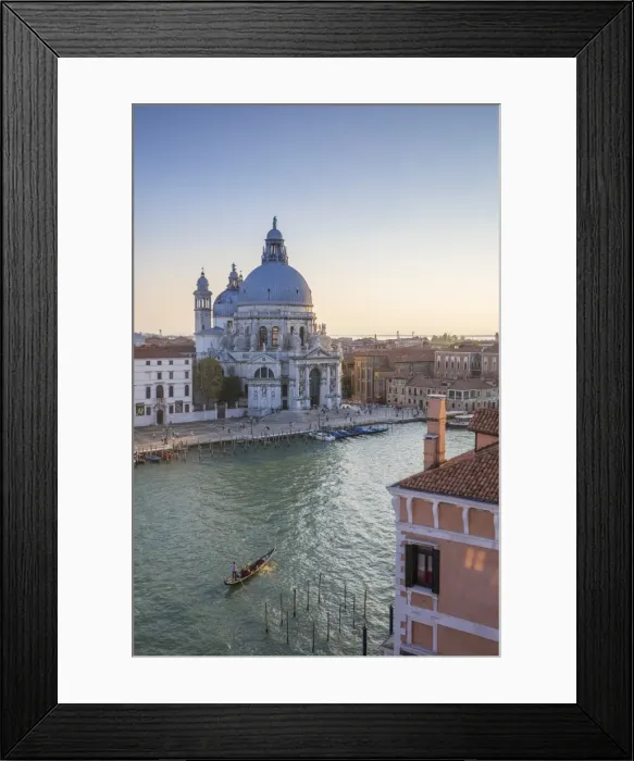 Framed Print : Basilica di Santa Maria della Salute, Grand Canal, Venice, Italy Framed Print : Basilica di Santa Maria della Salute, Grand Canal, Venice, Italy