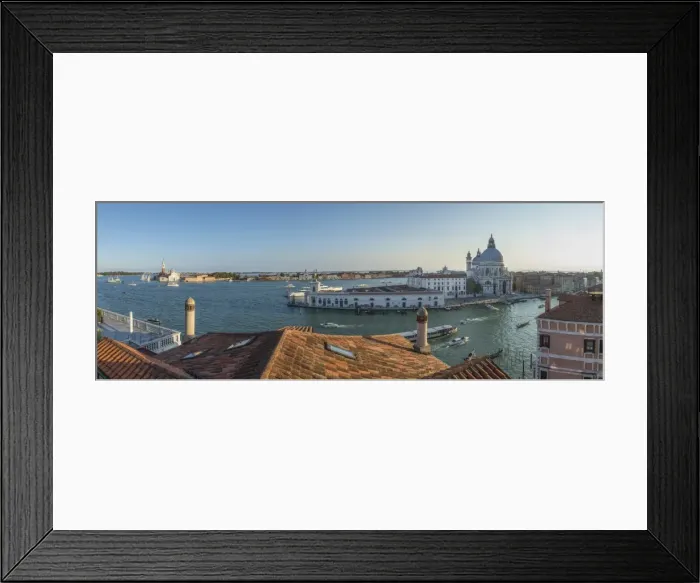 Framed Print : Basilica di Santa Maria della Salute, Grand Canal, Venice, Italy