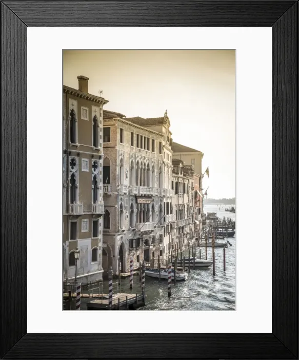 Framed Print : Palazzos along the Grand Canal, Venice, Italy Framed Print : Palazzos along the Grand Canal, Venice, Italy