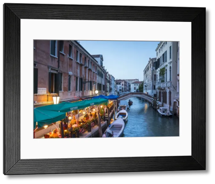 Framed Print : Rio del Greci, Venice, Italy Framed Print : Rio del Greci, Venice, Italy