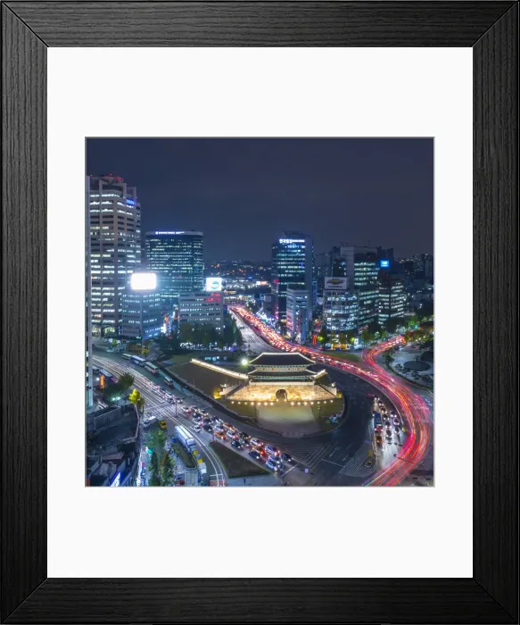 Framed Print : Sungnyemun Gate (Namdaemun Gate), Seoul, South Korea Framed Print : Sungnyemun Gate (Namdaemun Gate), Seoul, South Korea