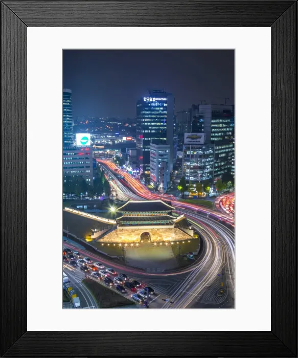 Framed Print : Sungnyemun Gate (Namdaemun Gate), Seoul, South Korea Framed Print : Sungnyemun Gate (Namdaemun Gate), Seoul, South Korea